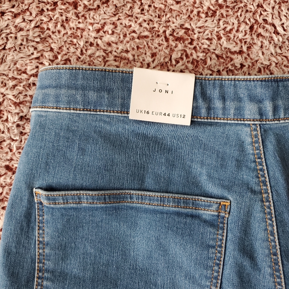 Topshop Joni Super High Waisted Shorts - Picture 8 of 9